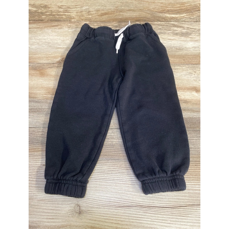 Old Navy Drawstring Jogger Sweatpants Black sz 2T Black 2T