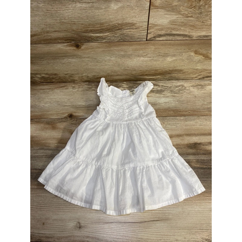Oshkosh Sleeveless Dress White sz 18m