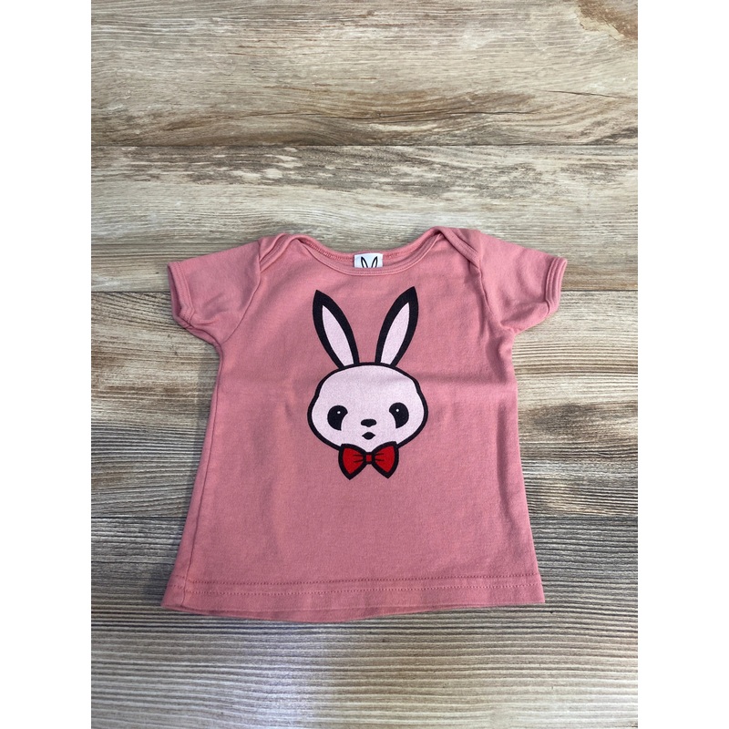 The Panda Rabbit Shirt Pink sz 12-18m