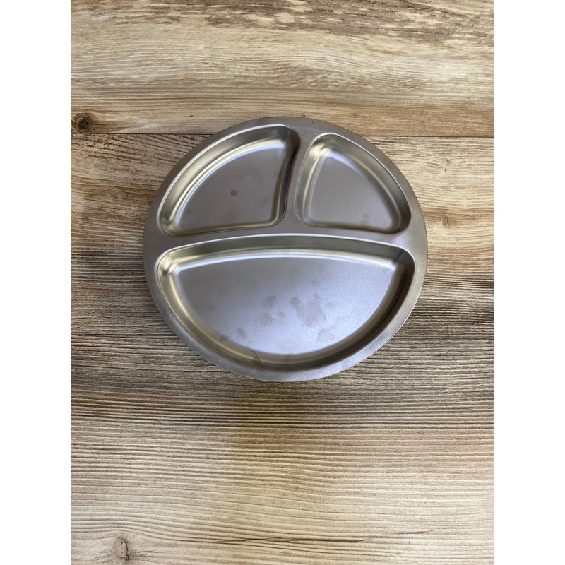 Avanchy Baby Stainless Steel Divided Plate with Suction
