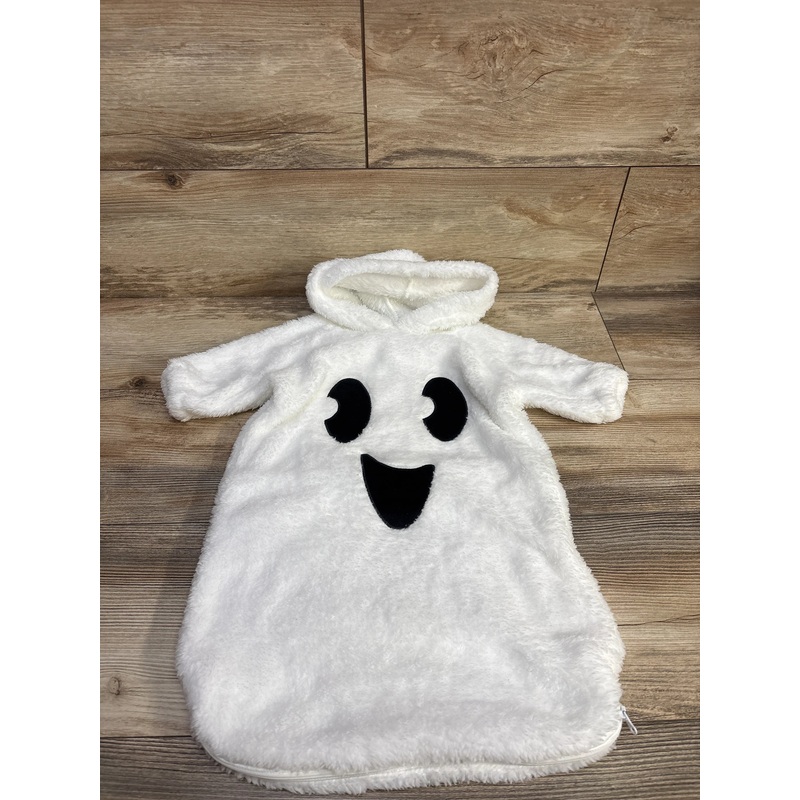 Baby Boo Bunting Costume White sz 0-3m White Newborn
