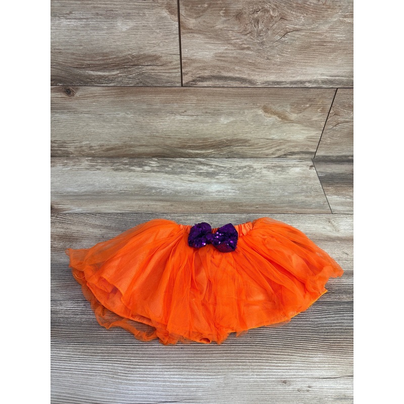 Bow Tutu Orange sz 0-3m Orange Newborn