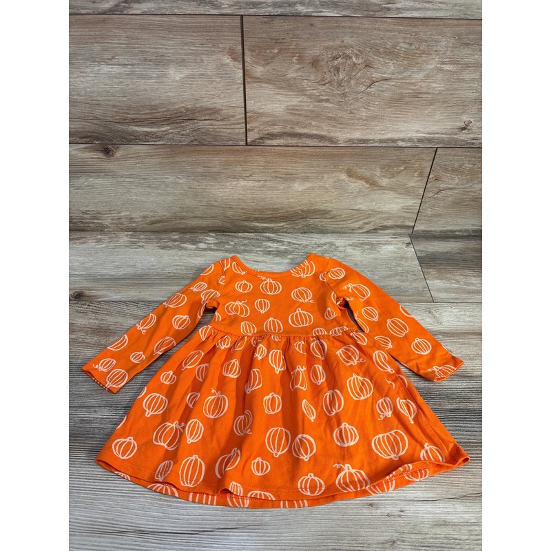 Cat & Jack Pumpkin Dress Orange sz 18m Orange 18m