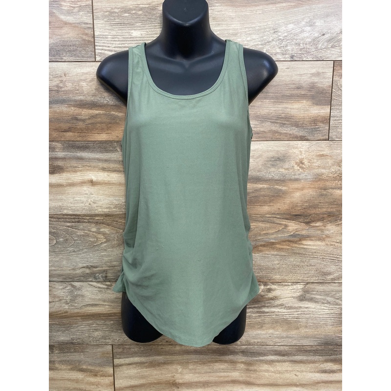 Derek Heart Maternity Tank Top Green sz Medium Green Maternity Medium