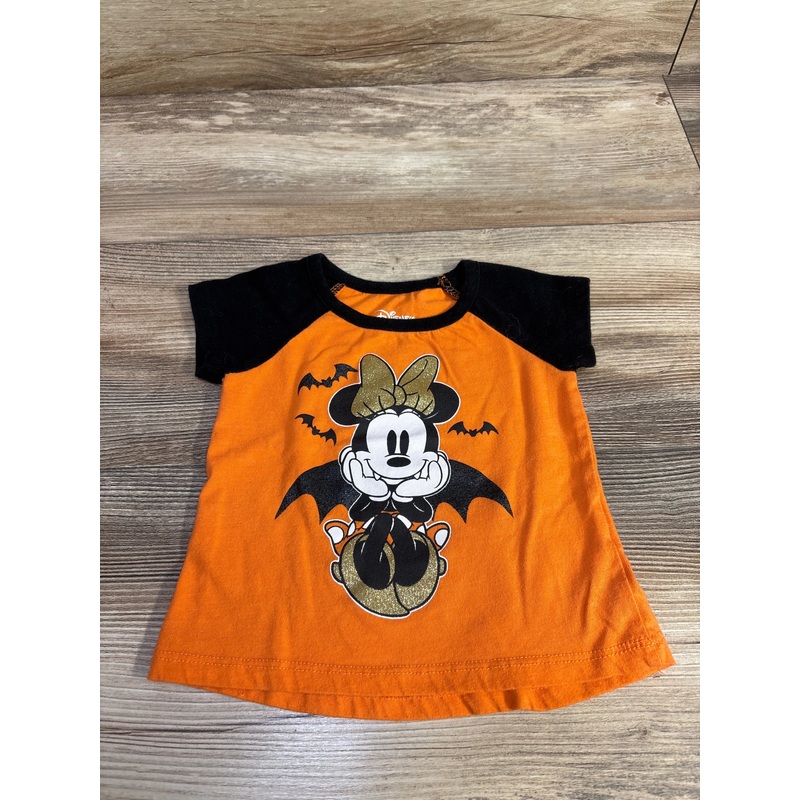 Disney Minnie Shirt Orange sz 12m Orange 12m