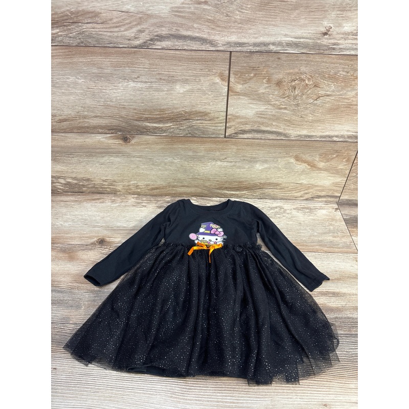 Hello Kitty Witch Tulle Dress Black sz 2T Black 2T