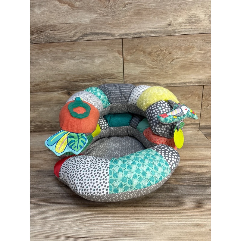 Infantino 2-in-1 Tummy Time & Seated Support, Toucan