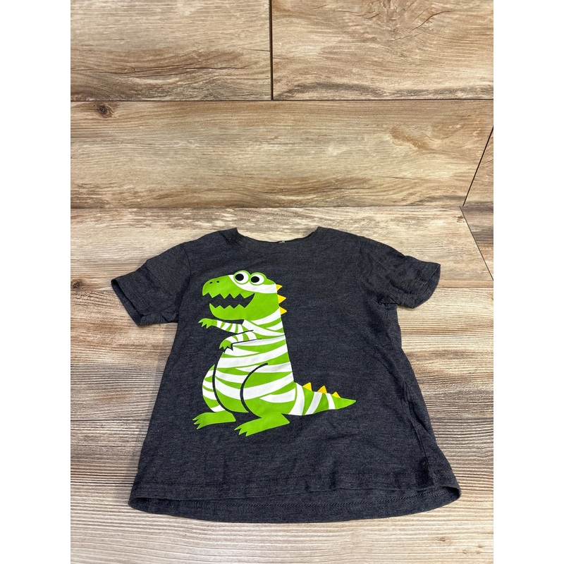 Instant Message Mummy Dinosaur T-Shirt Grey sz 3T Grey 3T