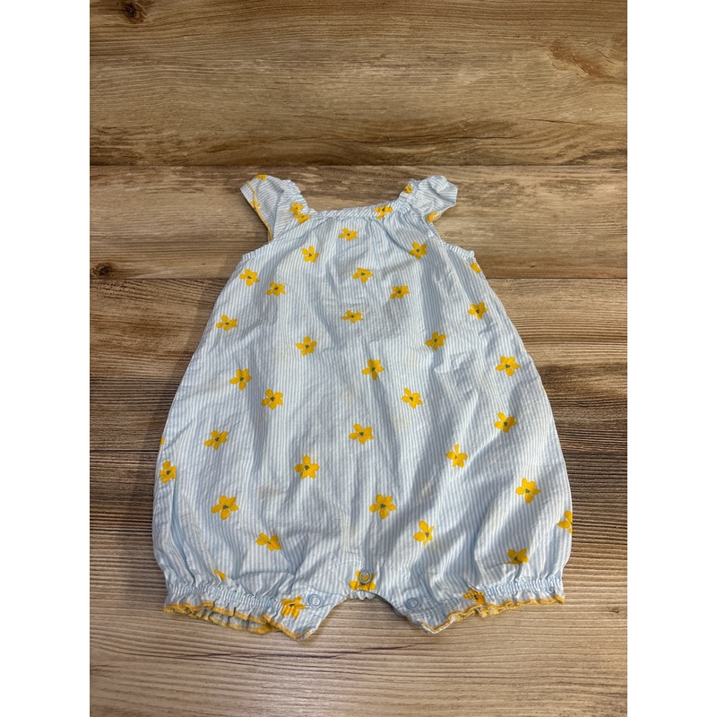 Just One You Floral Shortie Romper Blue sz 18m Blue 18m