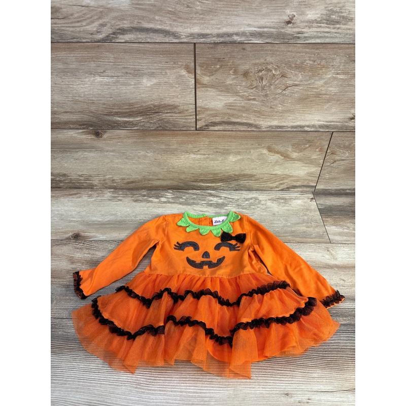 Little Lass Pumpkin Tunic Orange sz 24m Orange 24m