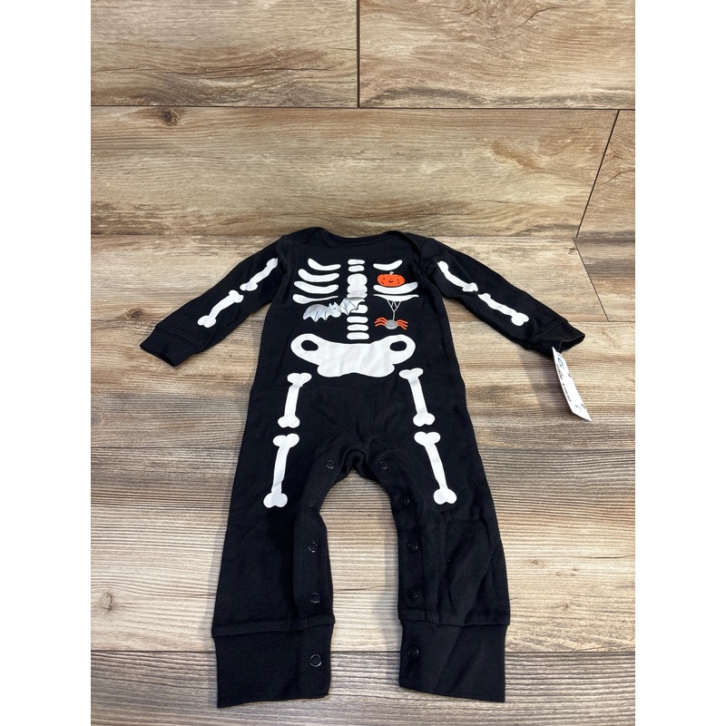 NEW Carter’s Skeleton Coverall Black sz 12m Black 12m