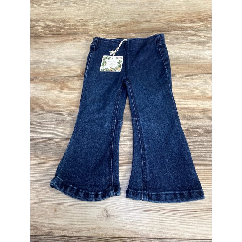NEW Chelsea & Violet Flare Jeans Blue sz 12-18m Blue 12m