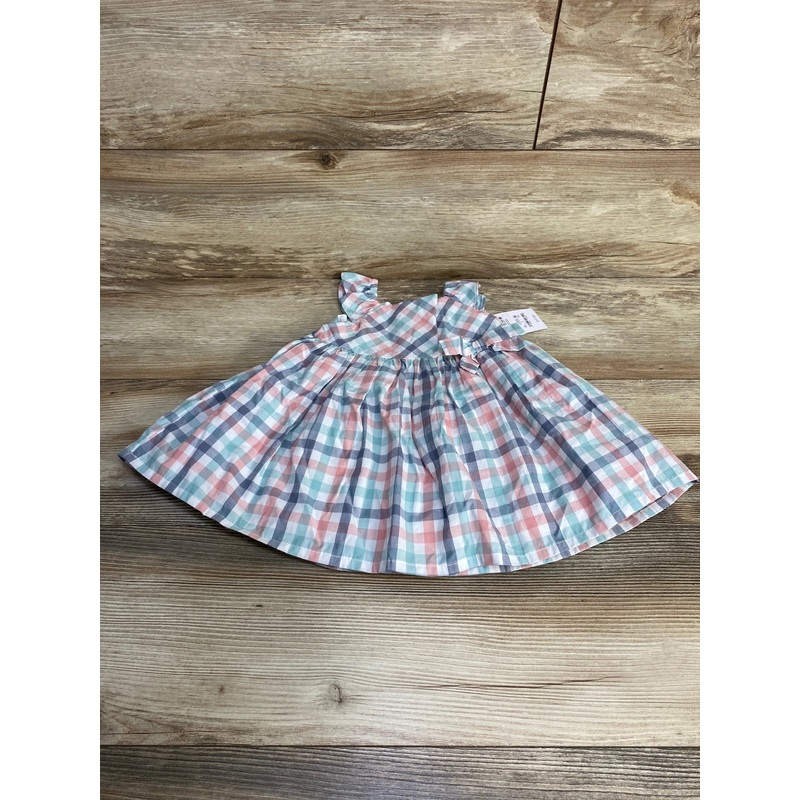 NEW Just One You 2pc Plaid Dress & Bloomers White sz 9m White 9m