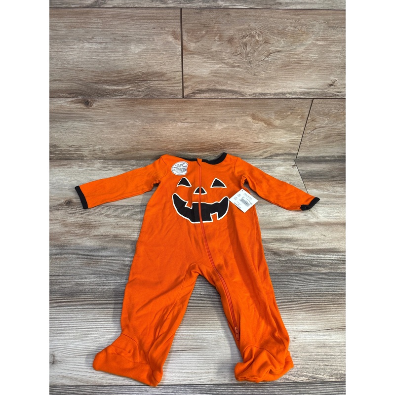 NEW Way To Celebrate Pumpkin Sleeper Orange sz 6-9m Orange 6m