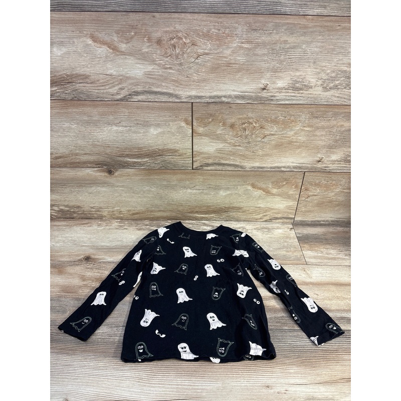 Old Navy Ghost Long Sleeve Shirt Black sz 5T Black 5T