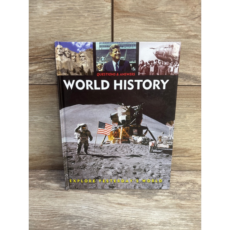 Questions & Answers: World History Hardcover Book
