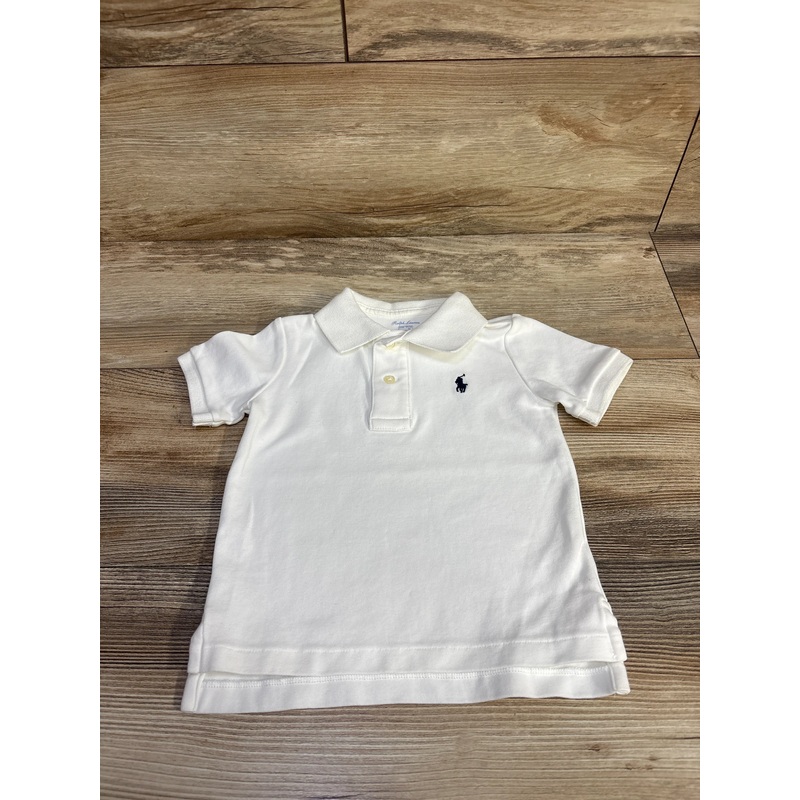 Ralph Lauren Polo Shirt White sz 24m White 24m