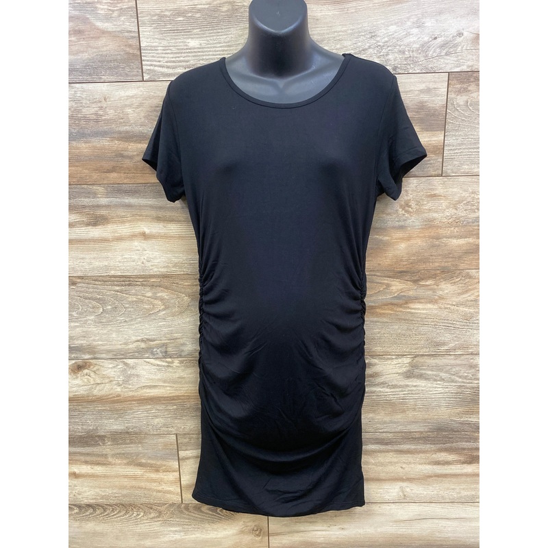 Smallshow Bodycon Dress Black sz Large Black Maternity Large