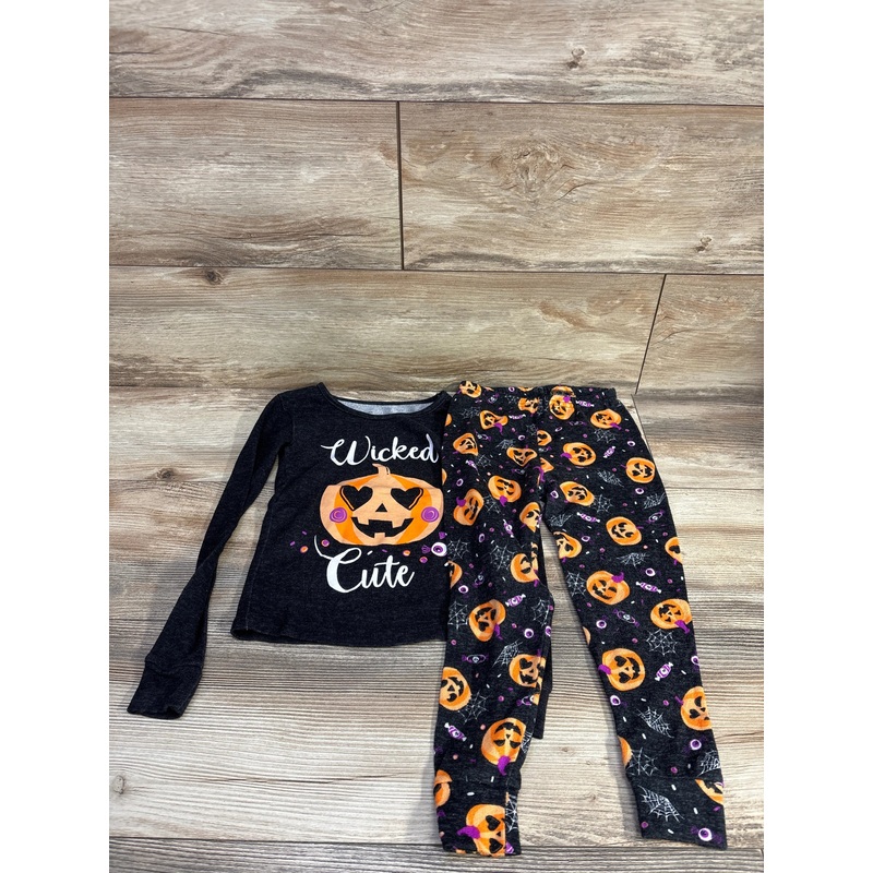Trick Or Treat Sleep 2pc Pajama Set Black sz 4T Black 4T