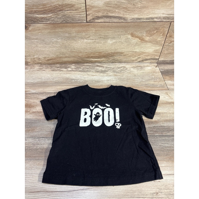 Wonder Nation Boo Shirt Black sz 2T Black 2T