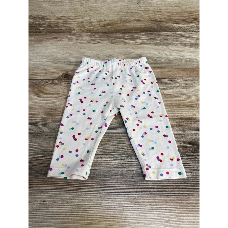 Baby Gap Dots Leggings White sz 0-3m White Newborn