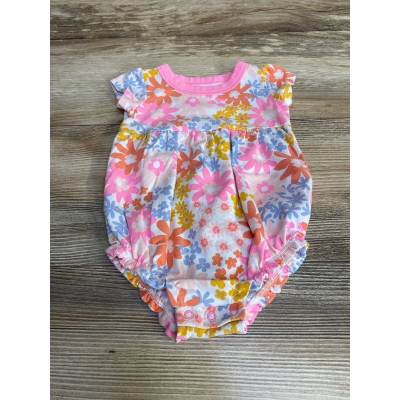 Cat & Jack Floral Romper White sz 0-3m White Newborn