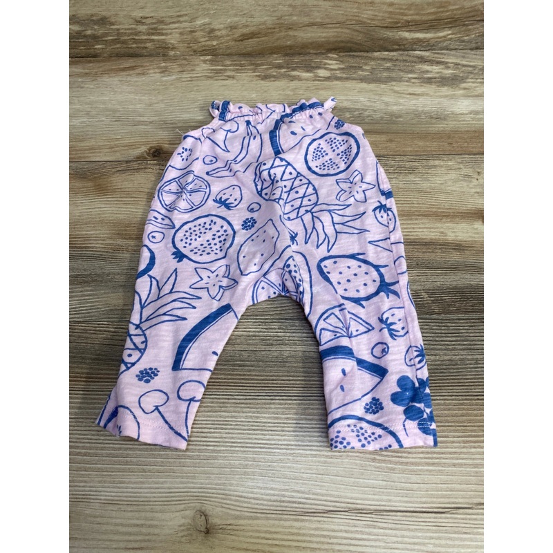 Cat & Jack Fruit Print Romper Pink sz Newborn Pink Newborn