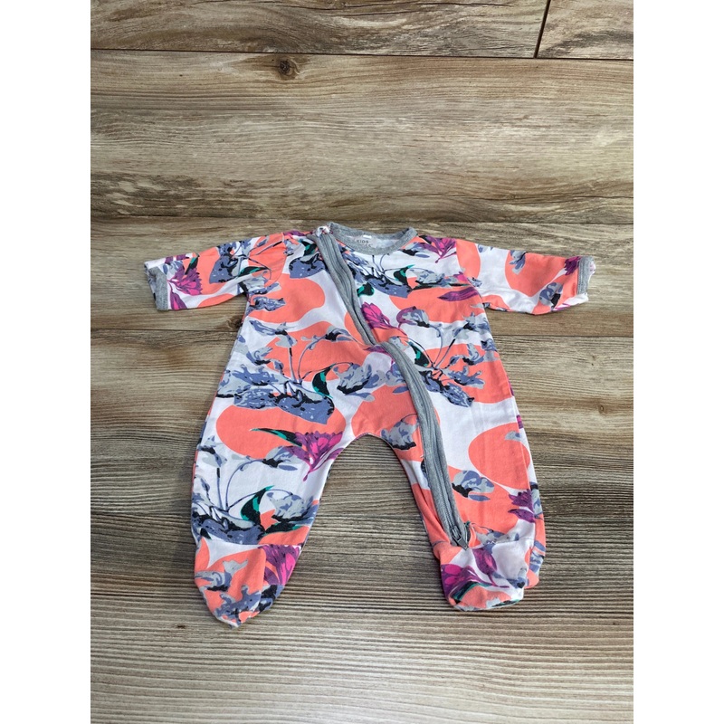 Kids Tales Floral Sleeper White sz Newborn White Newborn