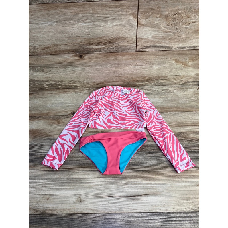 NEW Feather 4 Arrow 2pc Sea me Rashkini Swimsuit Pink sz 5T Pink 5T