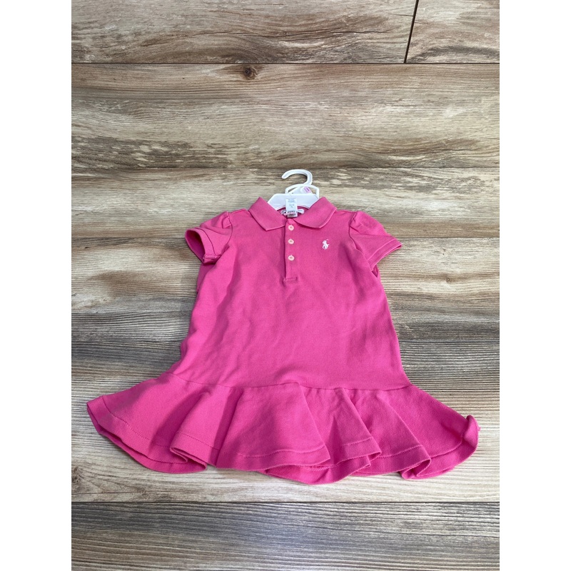 NEW Ralph Lauren 2pc Polo Dress & Bloomers Pink sz 9m Pink 9m