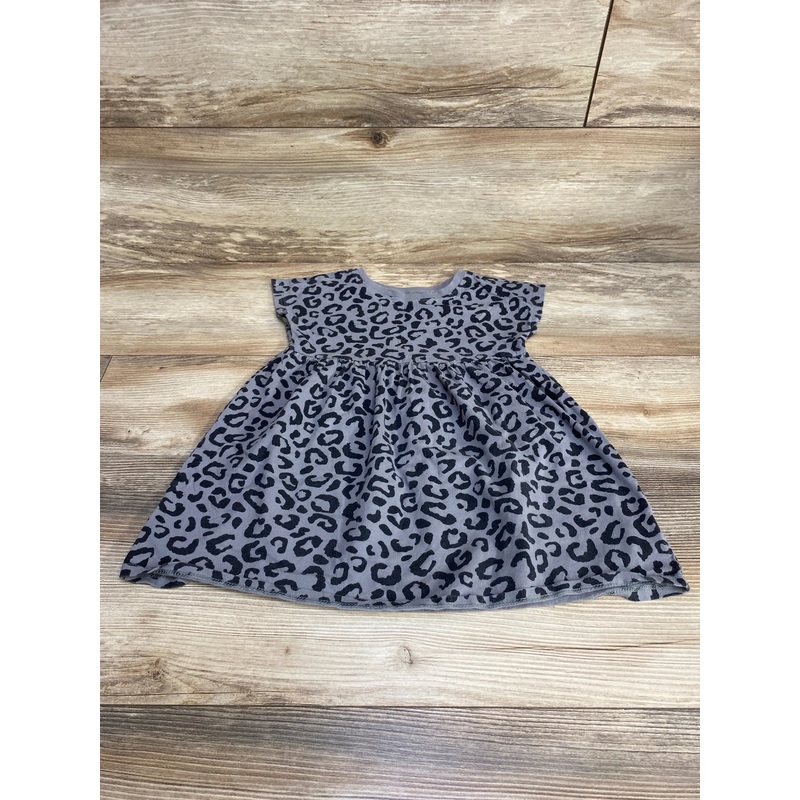 Old Navy Leopard Print Dress Grey sz 3T Grey 3T