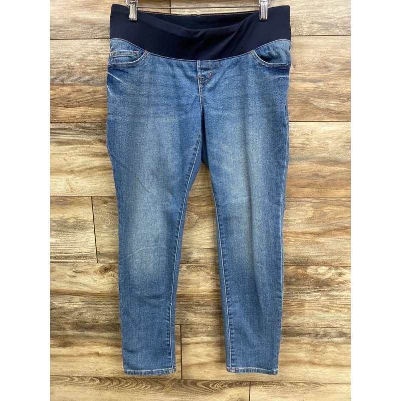 Old Navy Maternity Low Panel Short Jeans Blue sz Small Blue Maternity Small