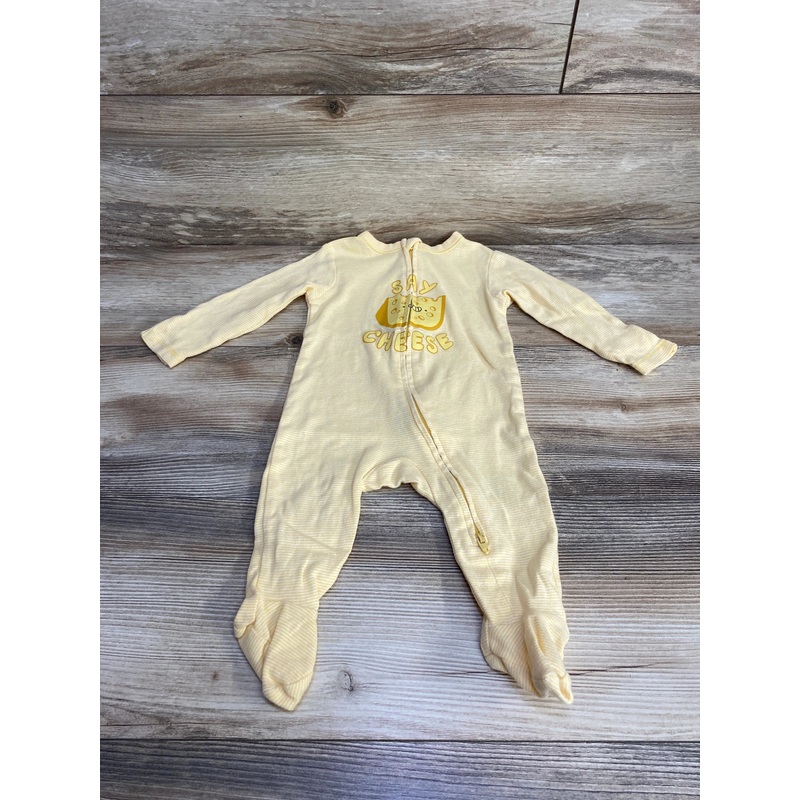 Old Navy Say Cheese Sleeper Yellow sz 6-9m Yellow 6m