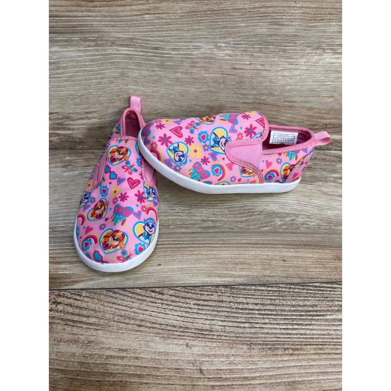 Paw Patrol Pink Slip On Shoes sz 9c