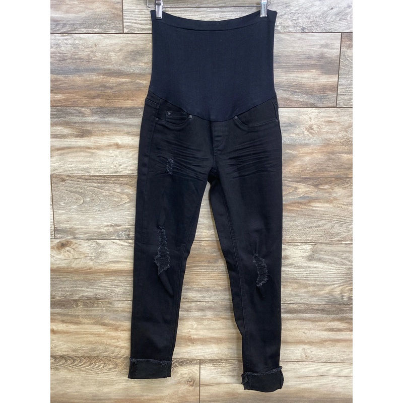 Sandpiper Maternity Full Panel Jeans Black sz Small Black Maternity Small