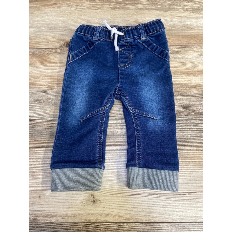 Cat & Jack Jogger Jeans Blue sz 6-9m Blue 6m