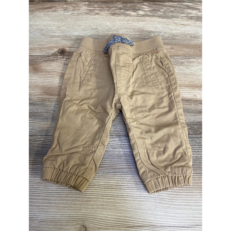 Cat & Jack Jogger Pants Tan sz 0-3m Tan Newborn
