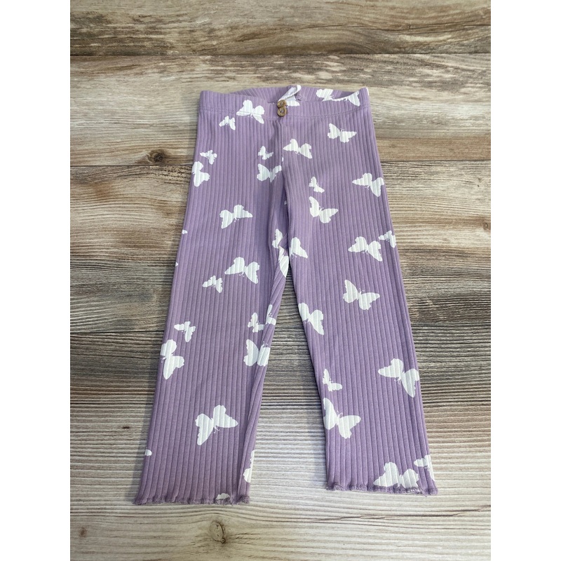 H&M Butterfly Print Leggings Purple sz 18m Purple 18m