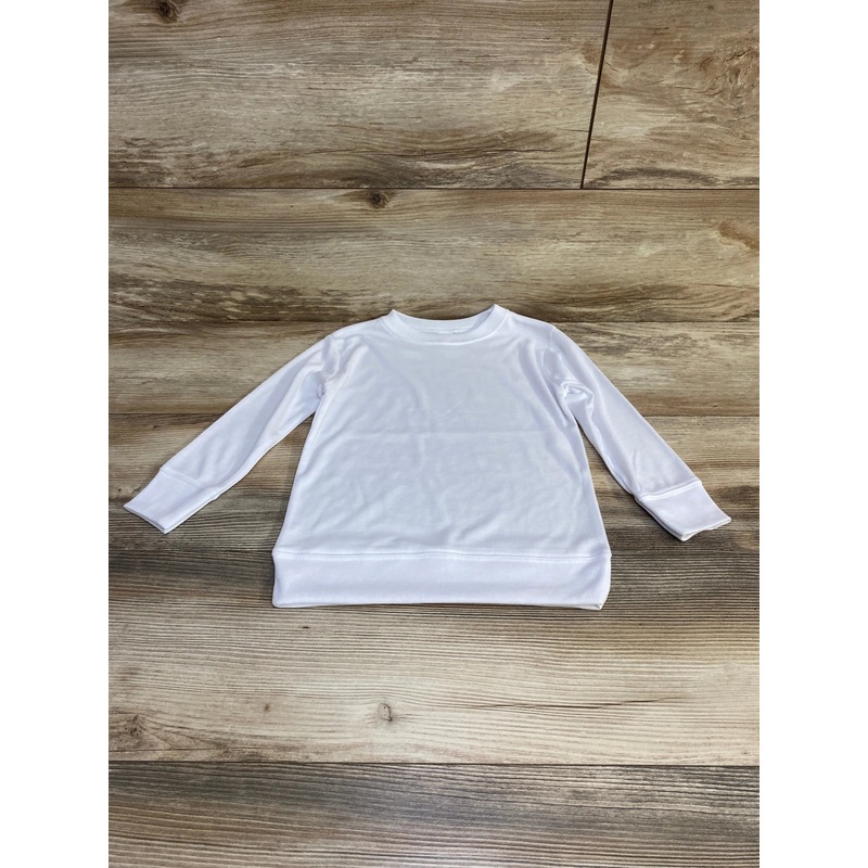 Laughing Giraffe Long Sleeve Shirt White sz 4T White 4T