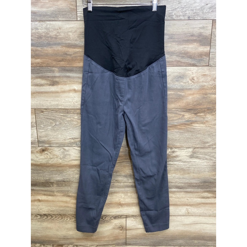 Loft Maternity Full Panel Pants Grey sz Small Grey Maternity Small