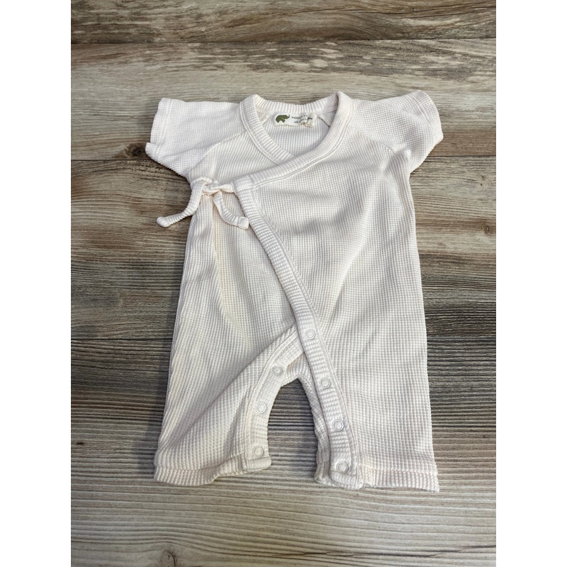Monica + Andy Kimono Romper Cream sz 0-3m White Newborn