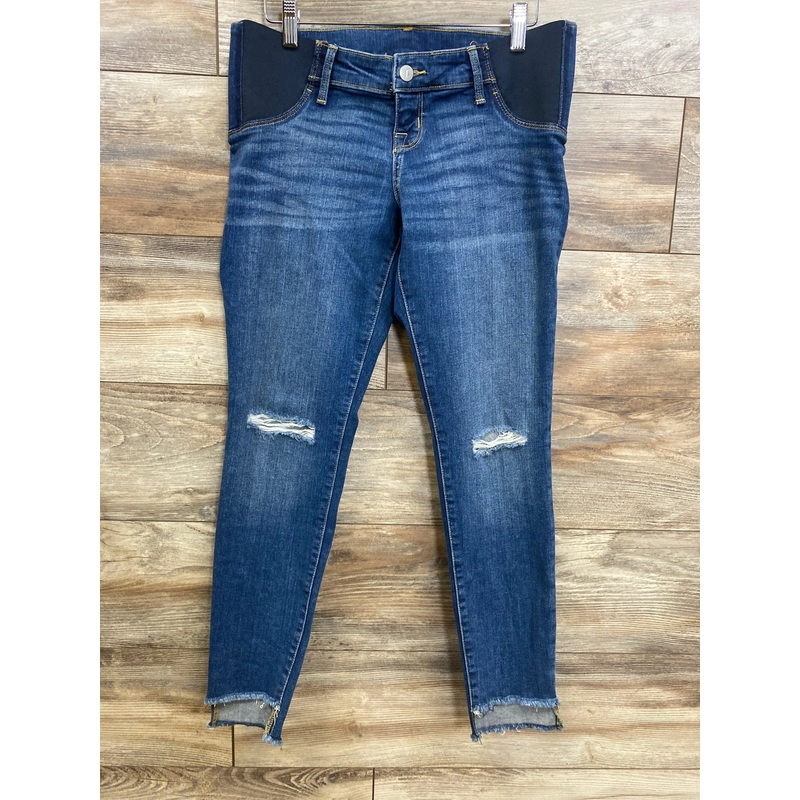 NEW Isabel Maternity Side Panel Jeans Blue sz XS Blue Maternity XS