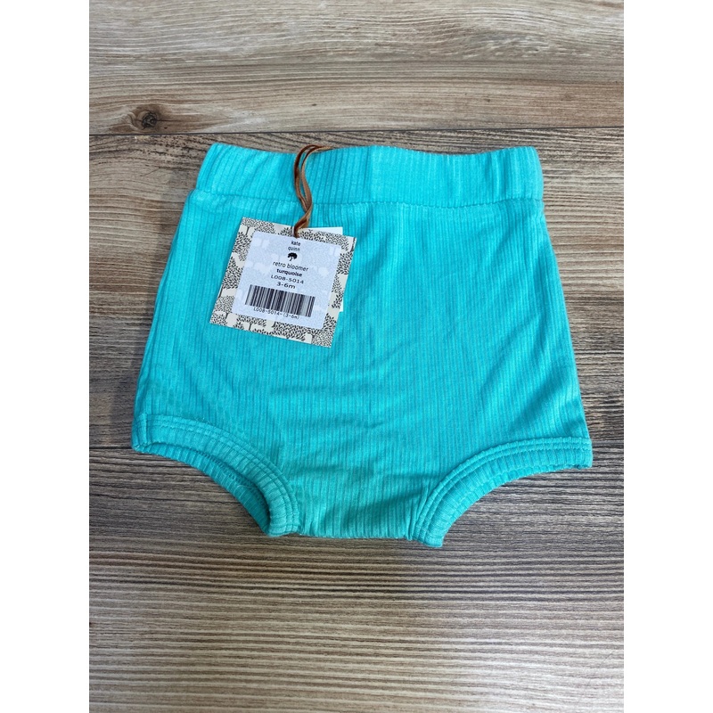 NEW Kate Quinn Retro Bloomers Turquoise sz 3-6m Blue 3m