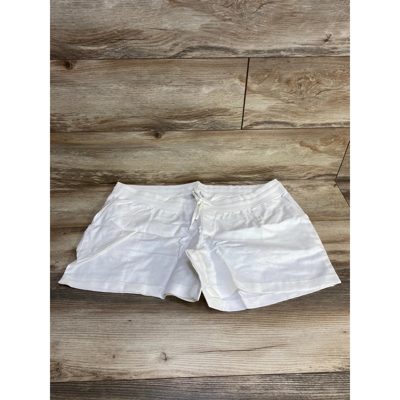 NWOT Gap Maternity Linen-Cotton Shorts White sz XL White Maternity XL