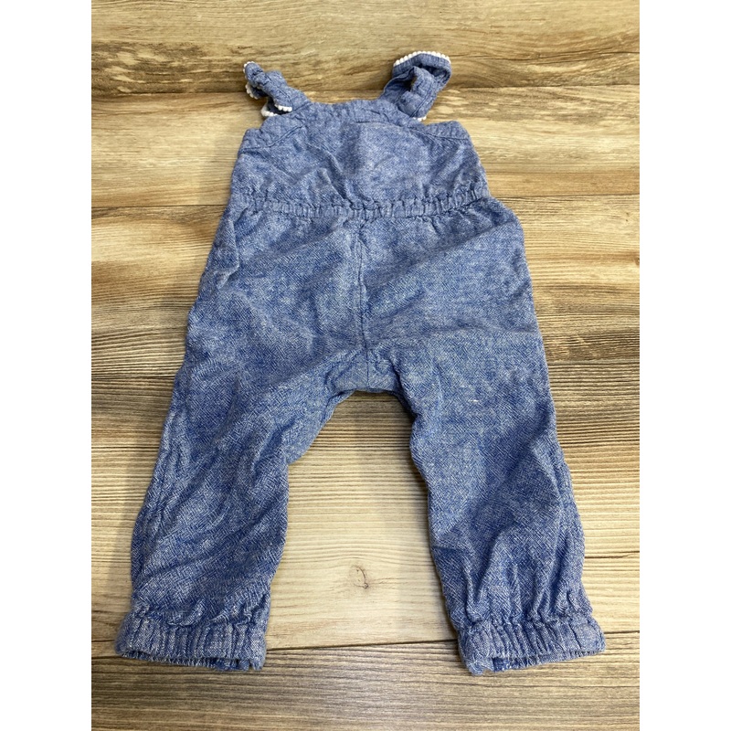 Old Navy Linen-Blend Flutter Sleeve Jumpsuit Blue sz 18-24m Blue 18m