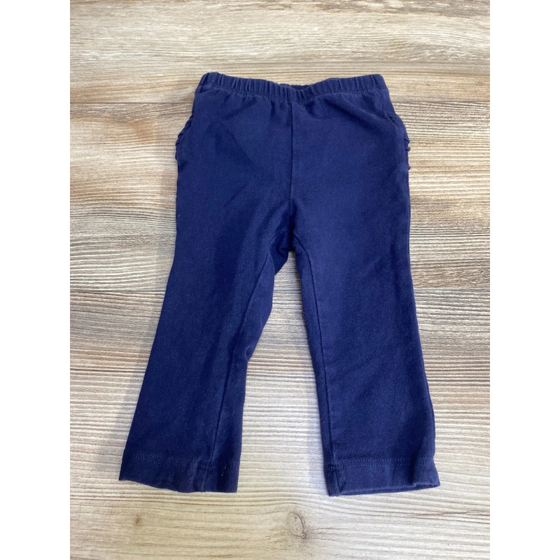 Old Navy Ruffle Leggings Navy sz 6-12m Navy 6m