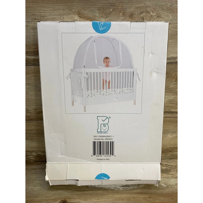 Pro Baby Safety Crib Tent in White