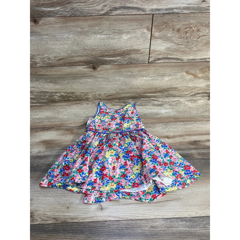Ralph Lauren Floral Poplin Dress sz 2T Multicolor 2T