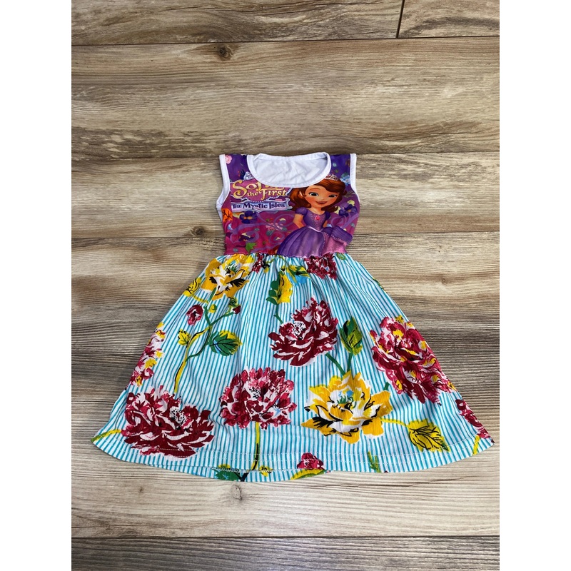 Sofia The 1st Tank Dress Purple sz 3-4T Purple 3T