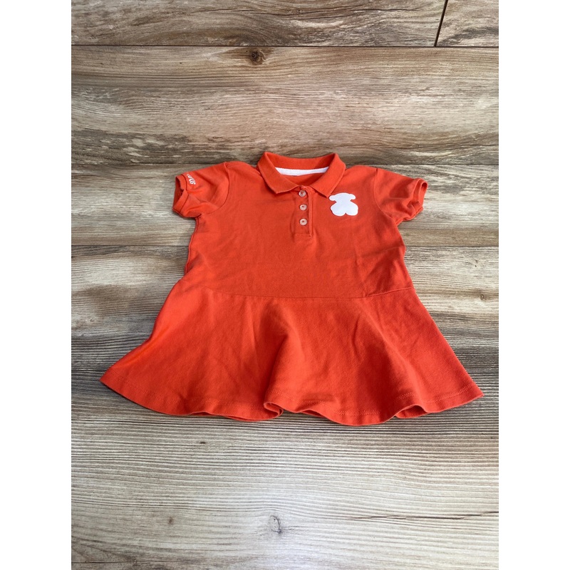 Tous Polo Dress Coral sz 2T Red 2T